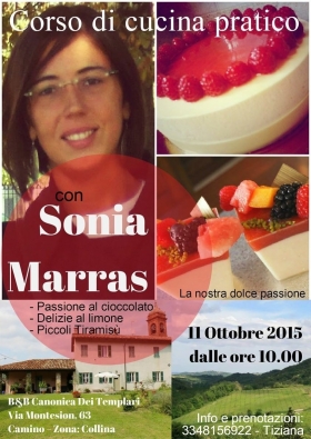 Corso di cucina pratica con Sonia Marras - Canonica dei Templari